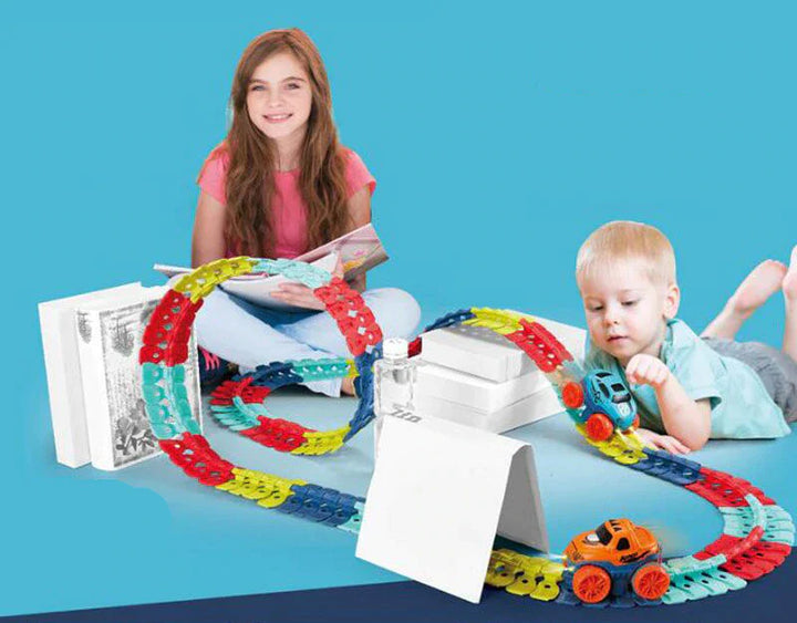 KiddiePlay™ - 🧲Magnetisches Auto-Spielzeug l Spielen - überall - zu Hause