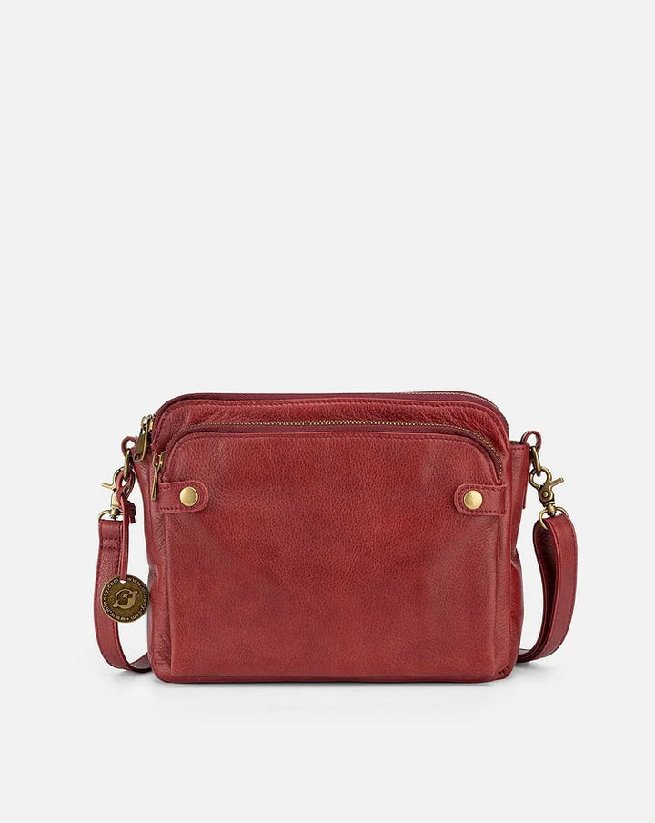 VerveSatchel™ - Crossbody-Umhängetaschen aus Leder