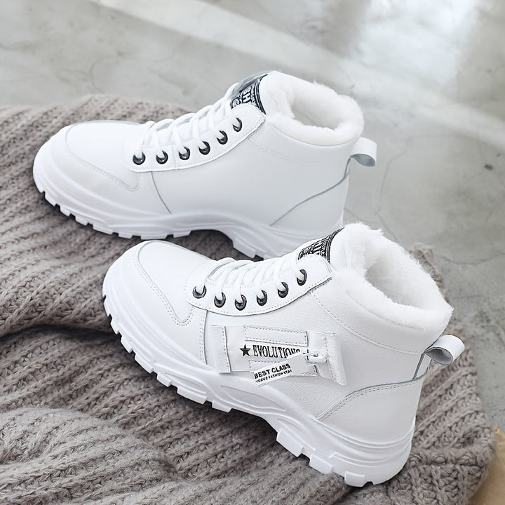 Dynastia - Lässiger High Top Winterschuh mit Plüschfutter