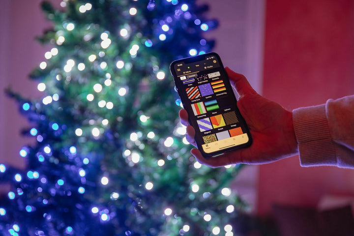 JollyBeam | LED-Lichter für den Weihnachtsbaum: Fernbedienung mit App und Steuerung